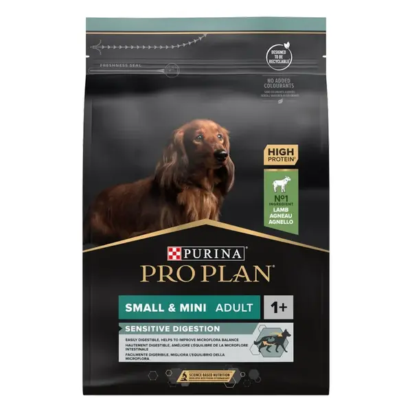 Pro Plan Adult Small & Mini Sensitive Digestion Optidigest - Lamb 2 x 7 kg