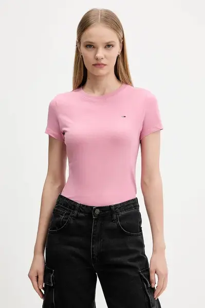 Tommy Jeans Bavlnené tričko Tommy Jeans 3-pak