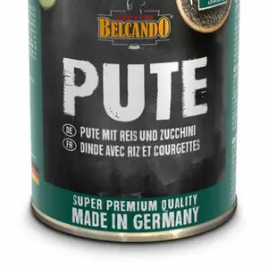 Belcando konzerva krůtí maso s rýží a cuketami 6 x 400 g