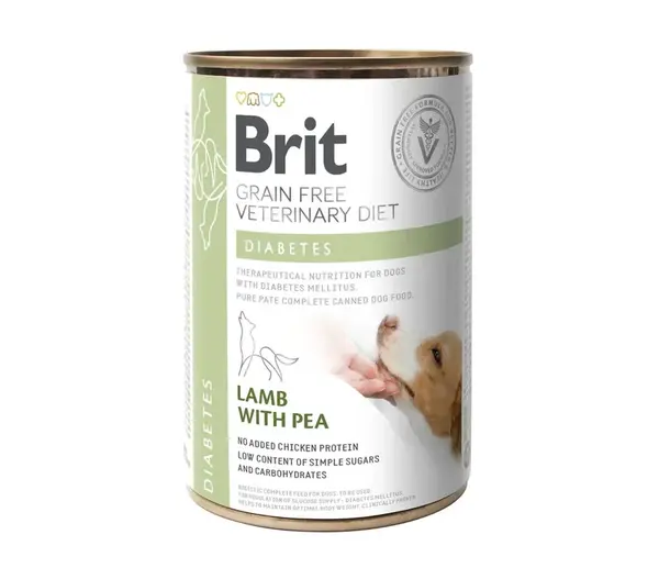 Brit Veterinary Diet Diabetes konzerva pro psy 400 g
