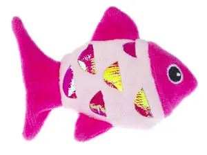 GimCat hračka pro kočky - plyšová ryba 1 ks