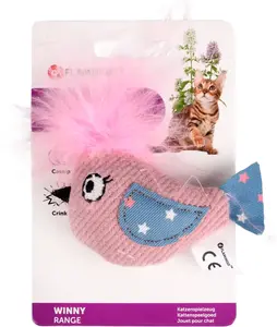 Flamingo Winny hračky pro kočky Pták ( 10 cm)