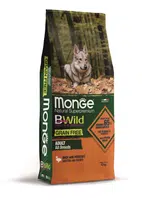 Monge BWild Grain Free Adult All Breed suché krmivo pro psy - kachna s bramborem 2,5 kg