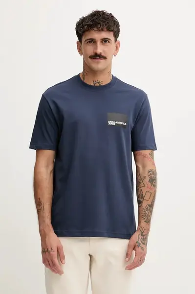 Bavlněné tričko Karl Lagerfeld Jeans