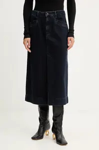 Džínová sukně BOSS SEMAIRE