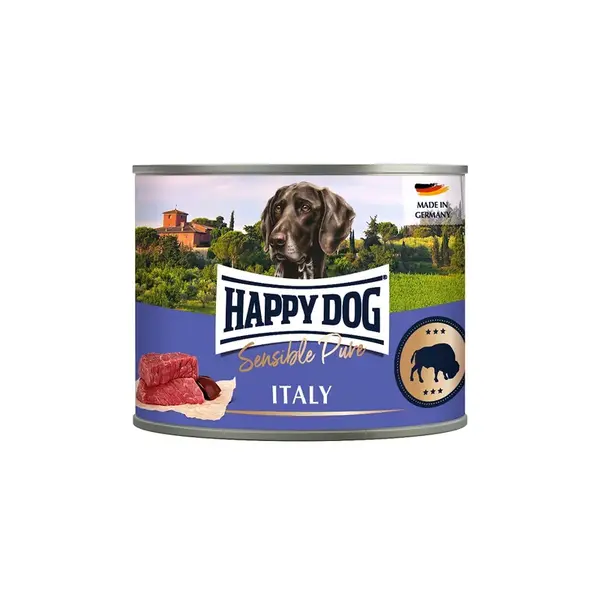 Happy Dog Sensible Pure Italy - konzerva, buvolí maso 6 x 200 g