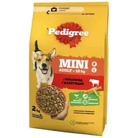 Pedigree Adult Mini granule pro psy - hovězí maso, zelenina 2 kg