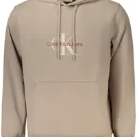 Calvin Klein DISTRESSED MONOLOGO HOODIE