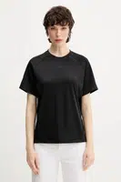 Tričko adidas Originals Teamgeist Tee dámské, černá barva, JZ8270