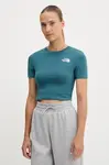 Tričko The North Face Crop S/S Tee
