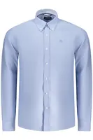Pánská košile s dlouhým rukávem modrá
