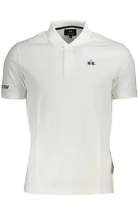 Pánské bílé polo triko La Martina