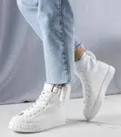 Gemre Navy blue Rivas women's sneakers