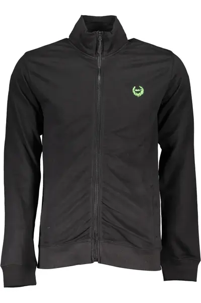 Pánská černá mikina na zip