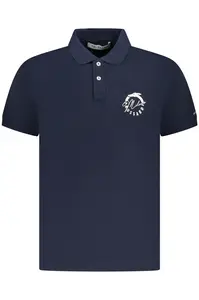 Modré pánské polo triko Trussardi