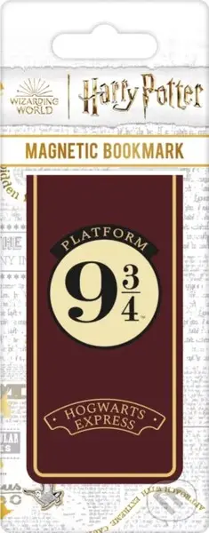 Záložka magnetická Harry Potter 9 a 3/4