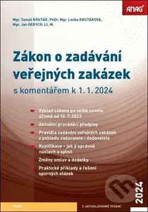 Zákon o zadávání veřejných zakázek (s komentářem k 1. 1. 2024) - kniha z kategorie Právo