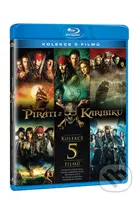 Piráti z Karibiku kolekce 1.-5. (5 BD) - Espen Sandberg, Gore Verbinski, Joachim Rønning, Rob Marshall - film z kategorie Akční komedie