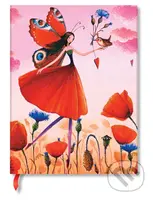 Paperblanks - zápisník na 5 rokov Poppy Field (ultra)