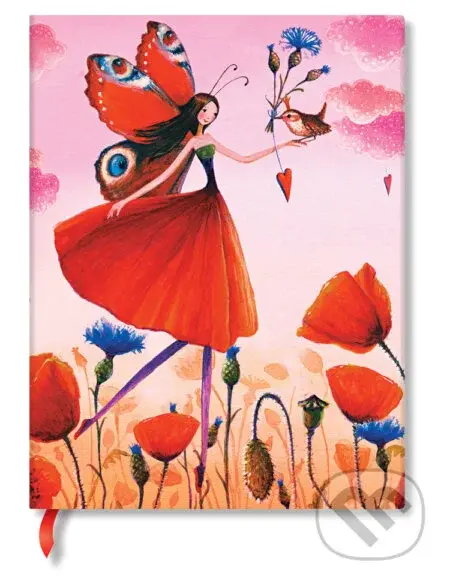 Paperblanks - zápisník na 5 rokov Poppy Field (ultra)