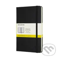 Moleskine - čierny zápisník (malý, štvorčekovaný)