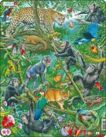Africký dažďový les FH41 - puzzle z kategorie Naučné puzzle