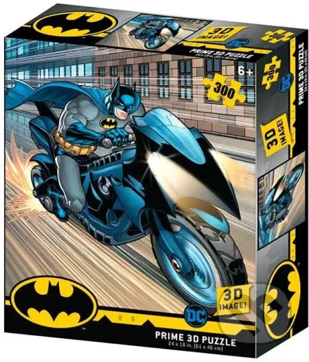 Batcycle - puzzle z kategorie 3D puzzle