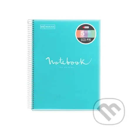 Miquelrius poznámkový blok Emotions A5, 90 g - linka světle modrý