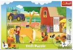 Na farmě - puzzle z kategorie Maxi dílky