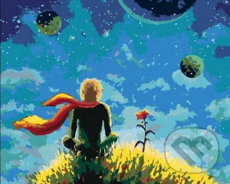 Malování podle čísel: Malý princ - A růže (40 x 50 cm)