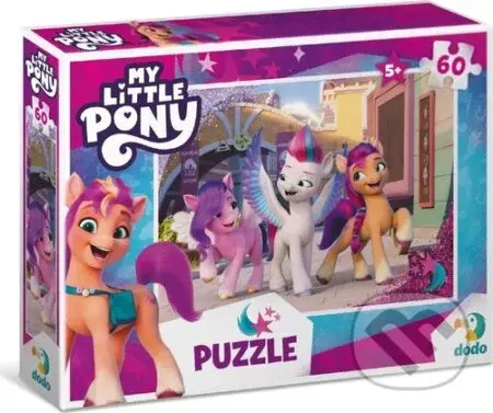 My Little Pony Ve městě (60 dílků) - puzzle z kategorie 15 - 60 dílků