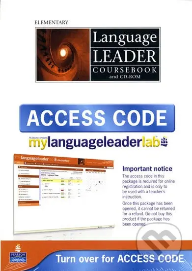 Language Leader - Elementary - Coursebook (With LMS/Access Card Pack),Language Leader - Elementary - Coursebook (With LMS/Access Card Pack) - kniha z 