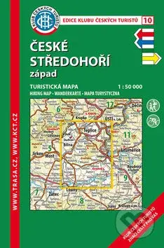 České středohoří - západ 1:50 000 (Turistická mapa) - kniha z kategorie Mapy