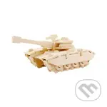 Tank (Drevrné 3D puzzle) - puzzle z kategorie Umělecké