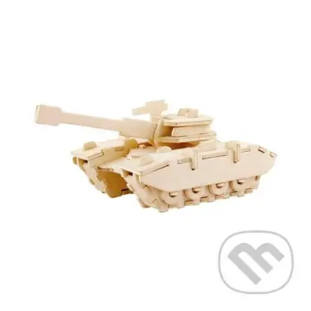 Tank (Drevrné 3D puzzle) - puzzle z kategorie Umělecké