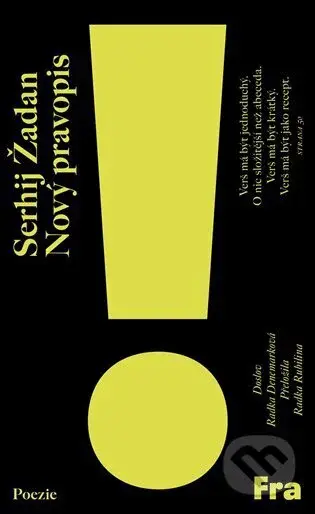 Nový pravopis - Serhij Žadan - kniha z kategorie Poezie