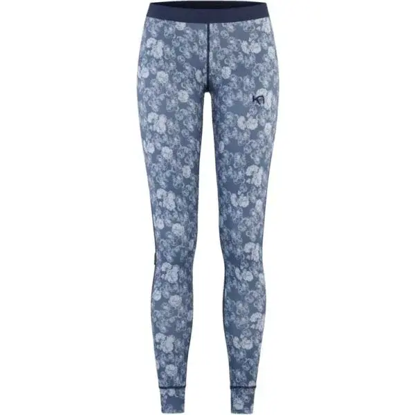 KARI TRAA FANTASTISK Dámské sportovní legíny, modrá, velikost