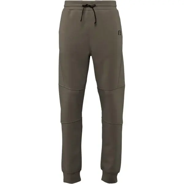 Fitforce GANDHI Pánské fitness tepláky, hnědá, velikost XXL