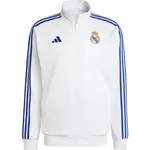 adidas REAL MADRID DNA TT Pánská mikina, bílá, velikost XXXL