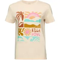 Billabong SS A/DIV TEE Dámské triko, bílá, velikost