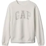 GAP HERITAGE CREW Dámská mikina, bílá, velikost
