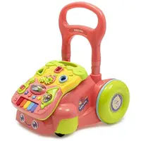 BABY MIX CHODÍTKO Dětské hrající chodítko, růžová, velikost