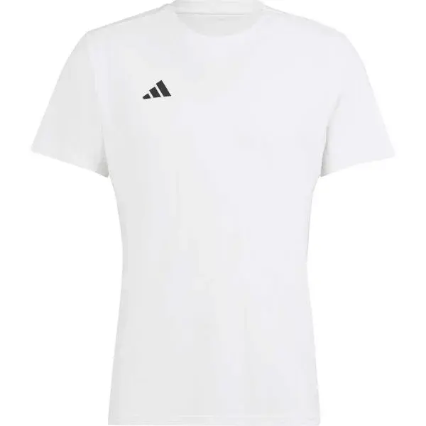 adidas ADIZERO TEE Pánské sportovní triko, bílá, velikost XXL