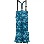 LOAP CUBOR Dětské lyžařské kalhoty, modrá, velikost 122-128