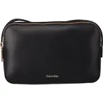 Calvin Klein FOIL LOGO ELONGATED CAMERA BAG Dámská taška, černá, velikost