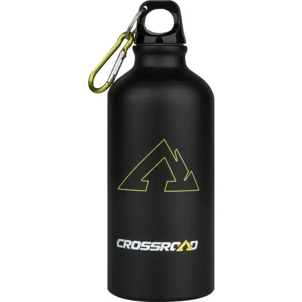 Crossroad TED 500 ML Hliníková lahev, černá, velikost 500 ML