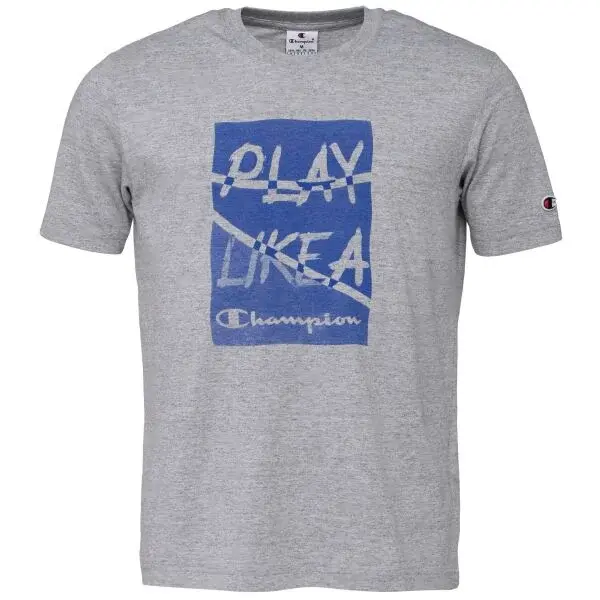 Champion SS TEE Pánské tričko, šedá, velikost