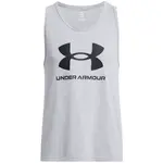 Under Armour SPORTSTYLE Pánské tílko, šedá, velikost S