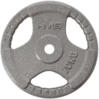 HMS HAMMERTONE 10 KG x 30 MM Litinový kotouč, stříbrná, velikost 10 KG