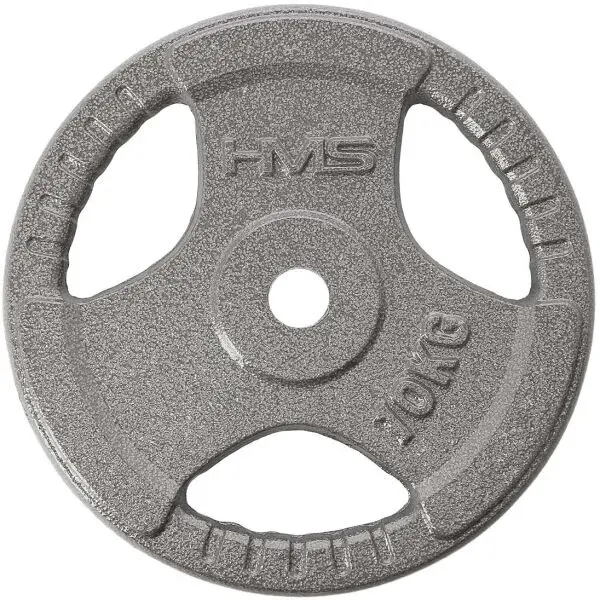 HMS HAMMERTONE 10 KG x 30 MM Litinový kotouč, stříbrná, velikost 10 KG